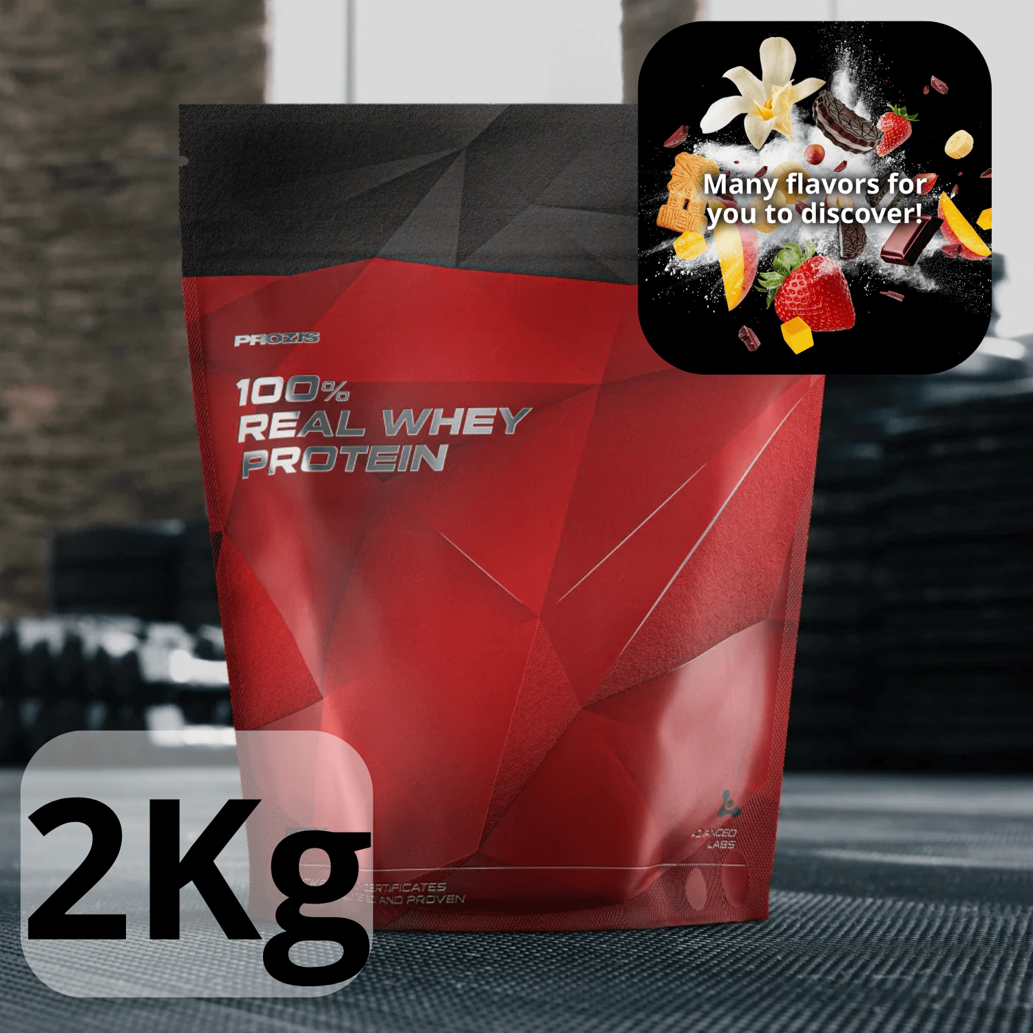 Prozis Whey 2Kg Sabores