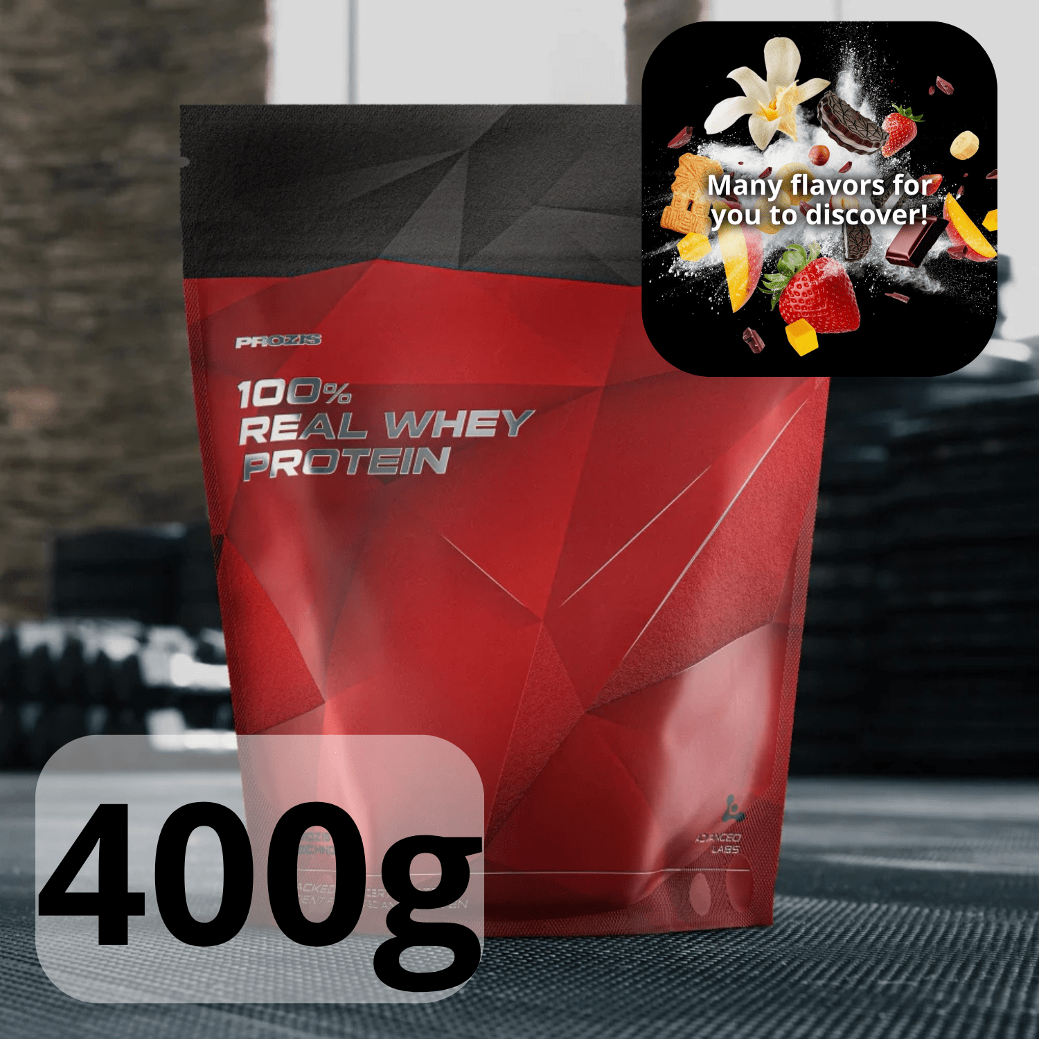 Prozis Whey 400g Sabores
