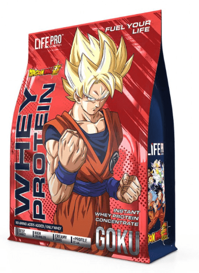 Life Pro Whey Dragon Ball, Limited Edition. Goku 1.8kg (Speculoos Cream) - Imagen 2