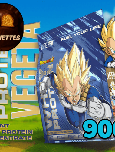 Life Pro Whey Dragon Ball Super Limited Edition Vegeta 900g (Choconettes)