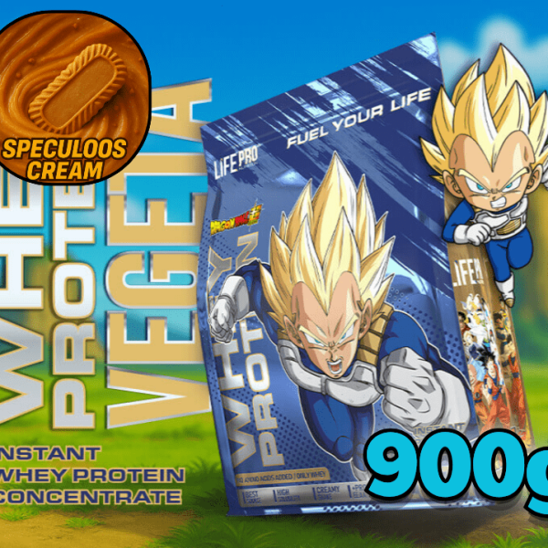 Life Pro Whey Dragon Ball, Limited Edition. Vegeta 900g (Speculoos Cream)