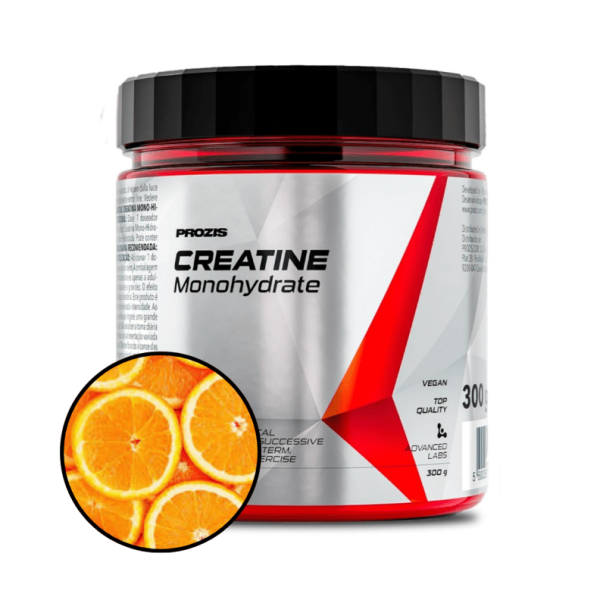 Monohidrato de Creatina 300 g (Naranja)