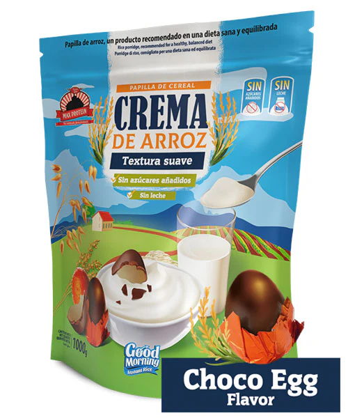 CREMA DE ARROZ Choco Egg