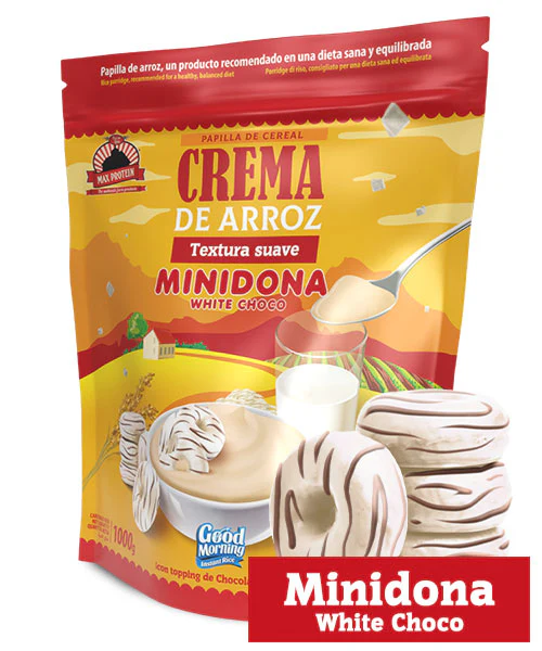 CREMA DE ARROZ Minidona White Choco