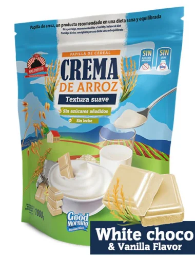 CREMA DE ARROZ White Choco Vainilla