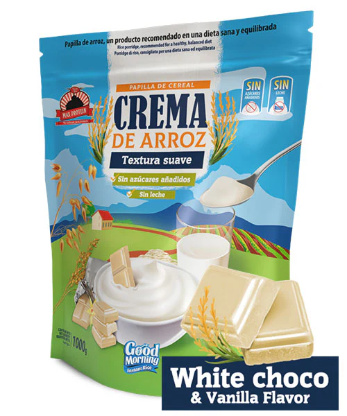 CREMA DE ARROZ White Choco Vainilla