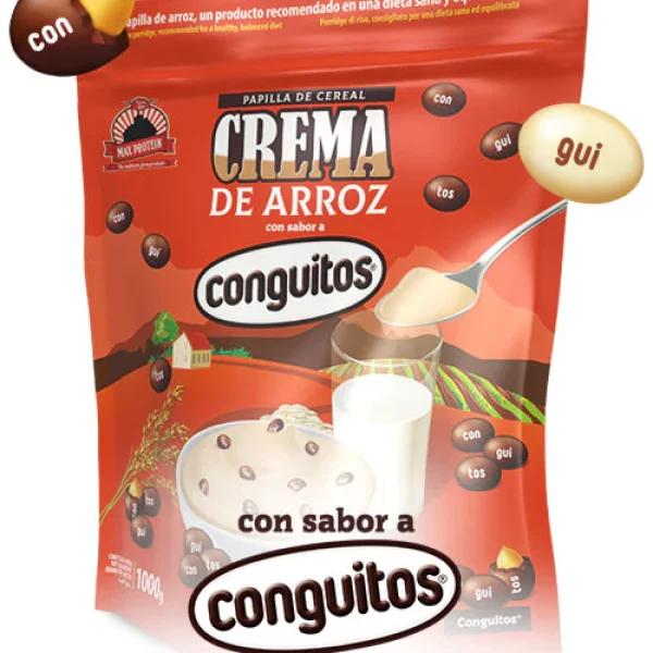 CREMA DE ARROZ Conguitos