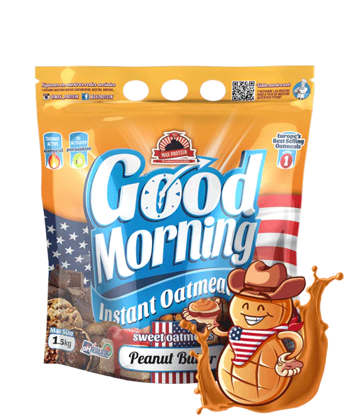 GOOD MORNING INSTANT OATMEAL Peanut Butter